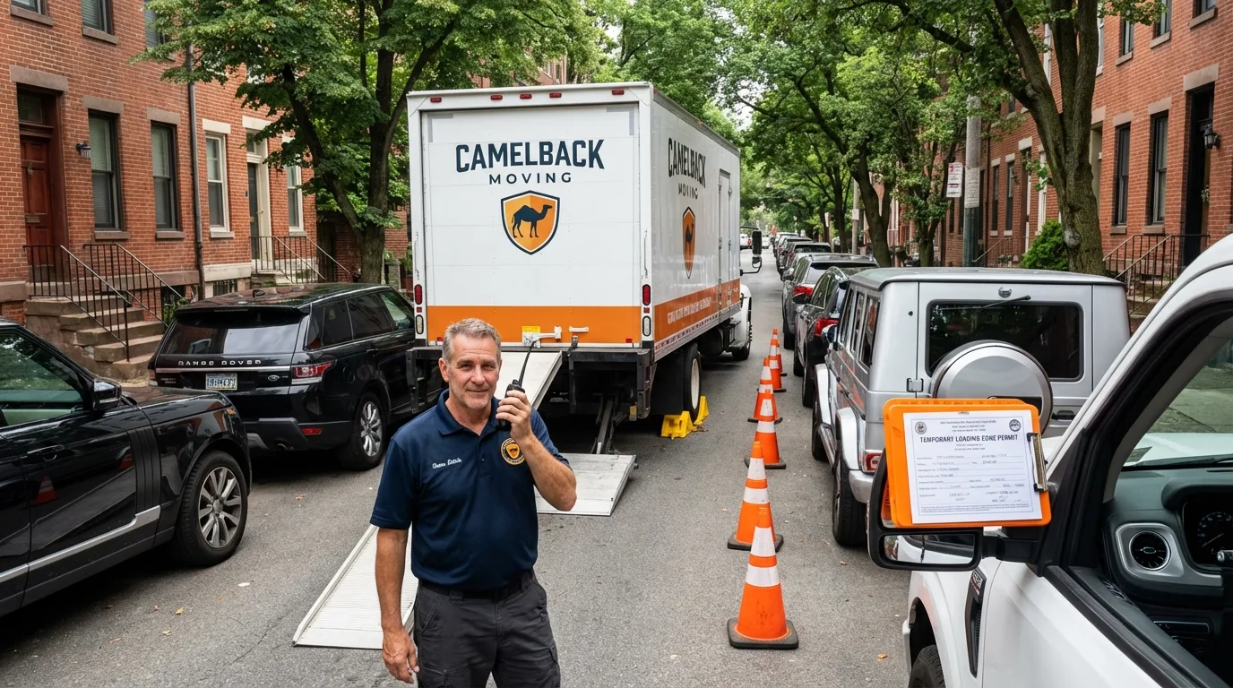City street loading permit setup in Wise, VA